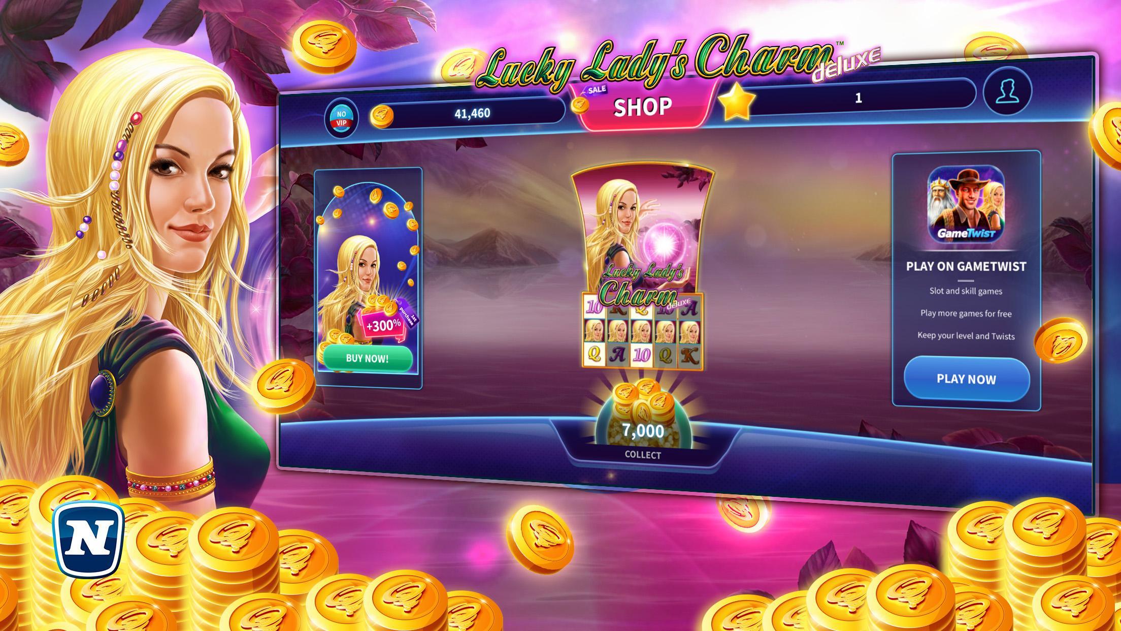 Lucky Lady's Charm Deluxe Casino Slot 5.26.0 Screenshot 2