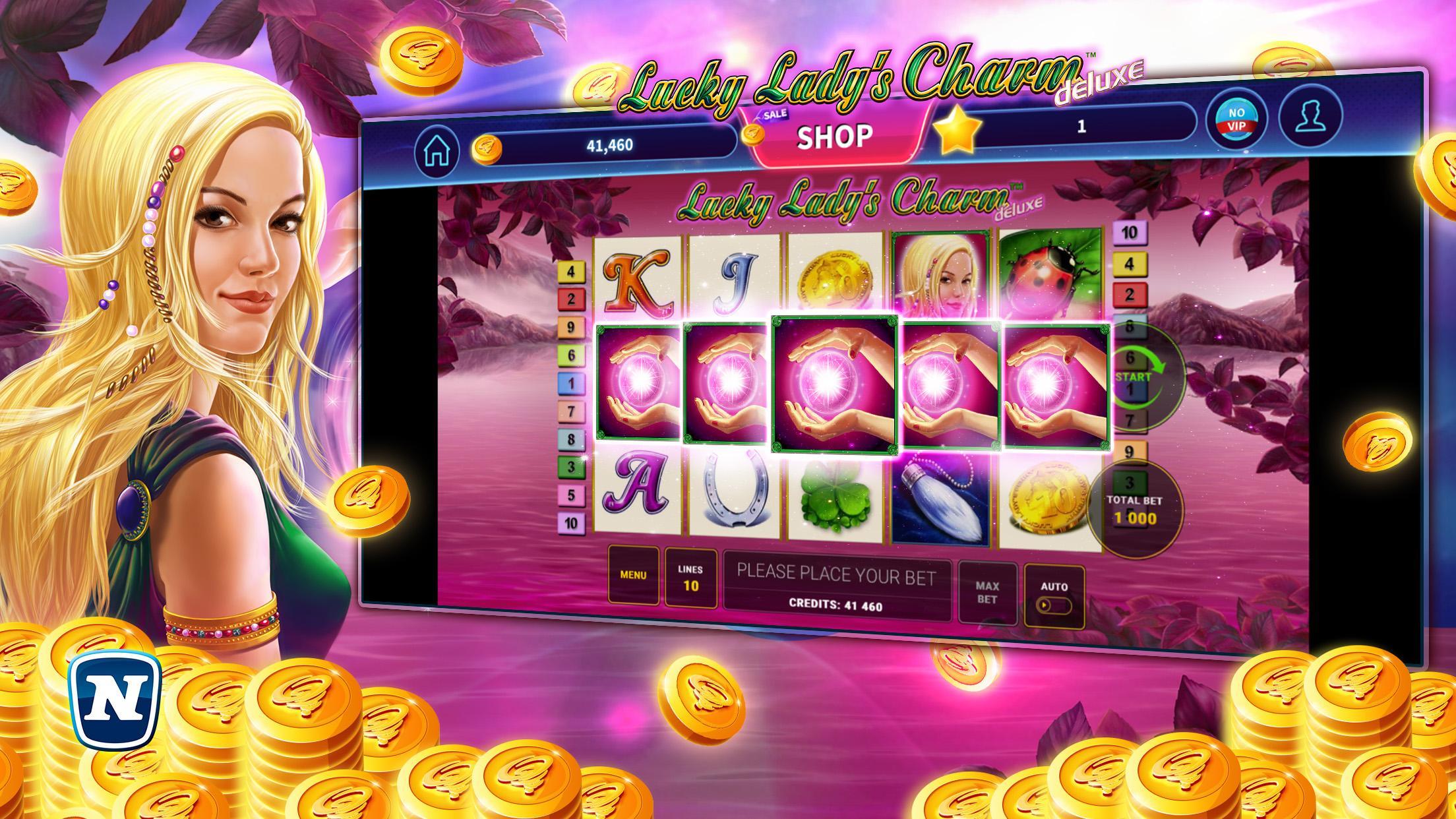Lucky Lady's Charm Deluxe Casino Slot 5.26.0 Screenshot 3
