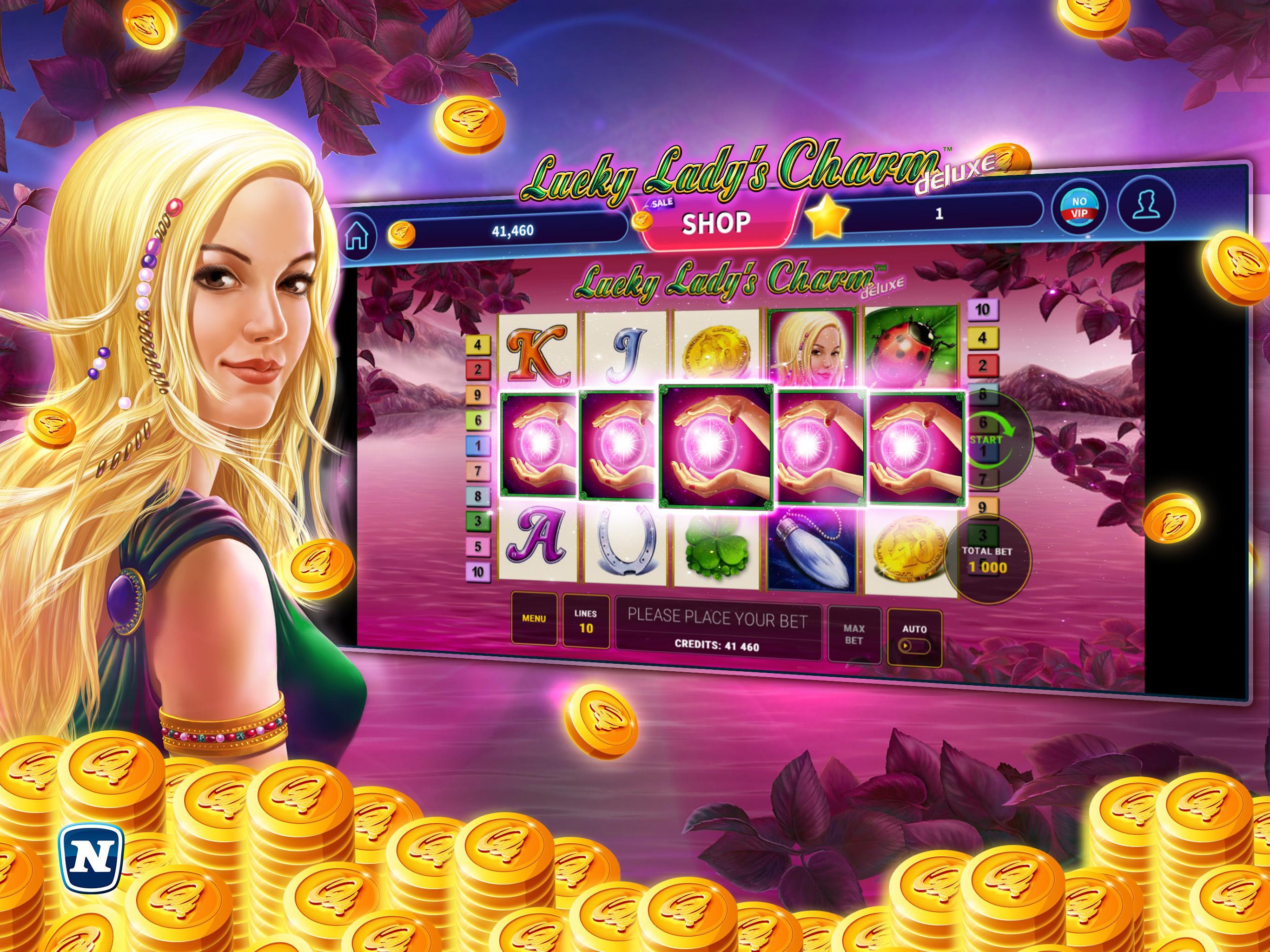 Lucky Lady's Charm Deluxe Casino Slot 5.26.0 Screenshot 6