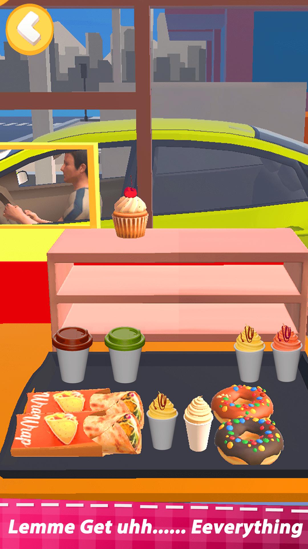 Food Simulator Drive Thru Cahsier 3d Cooking games 1.0 Screenshot 10