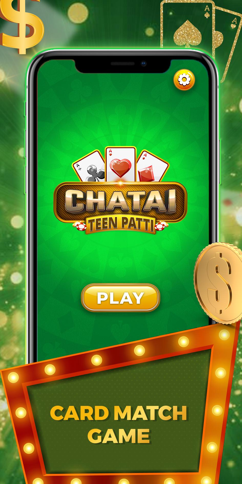 Chatai Teen Patti Card Match 1.0.8 Screenshot 1