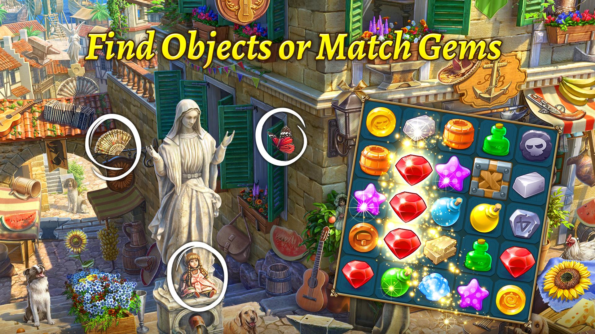 The Hidden Treasures: Find Hidden Objects・Match 3 1.17.1400 Screenshot 15
