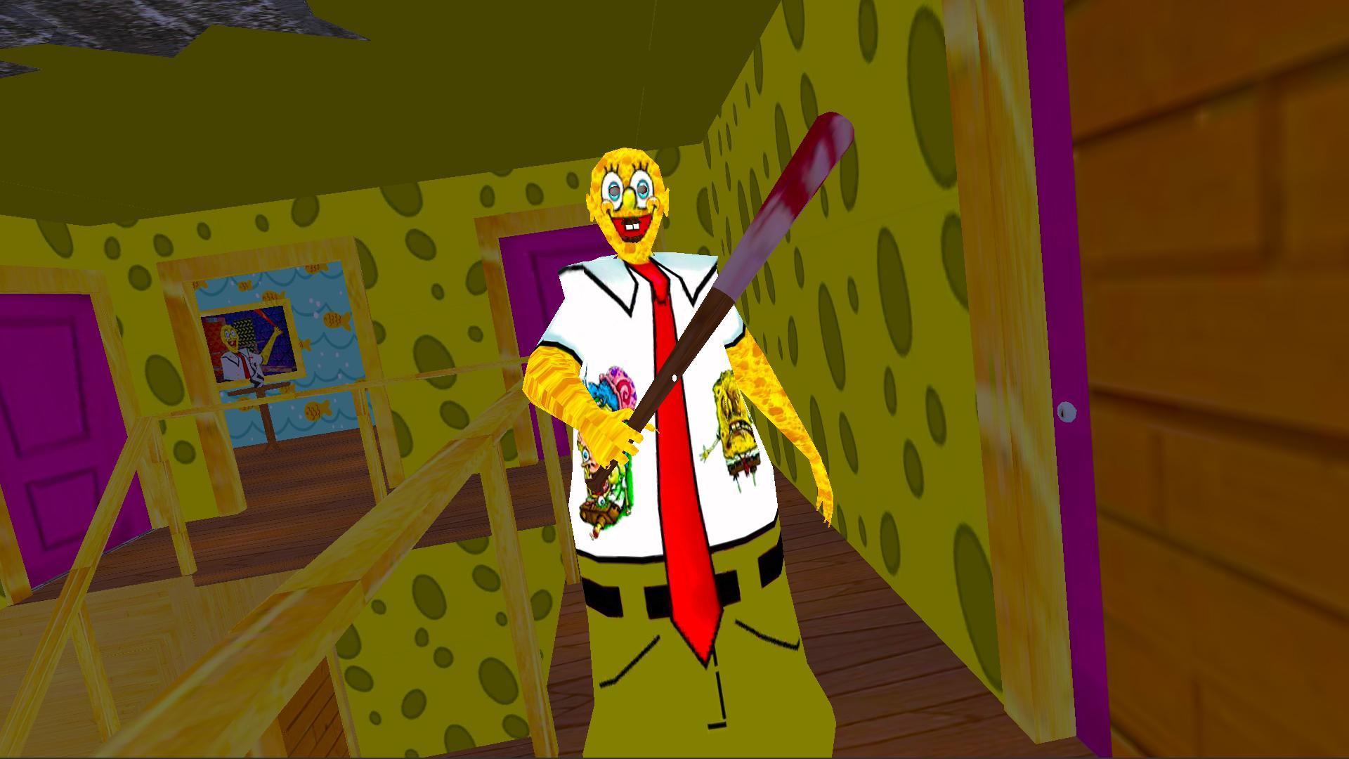 Horror Sponge Granny V1.8: The Scary Game Mod 2020 2.12 Screenshot 1