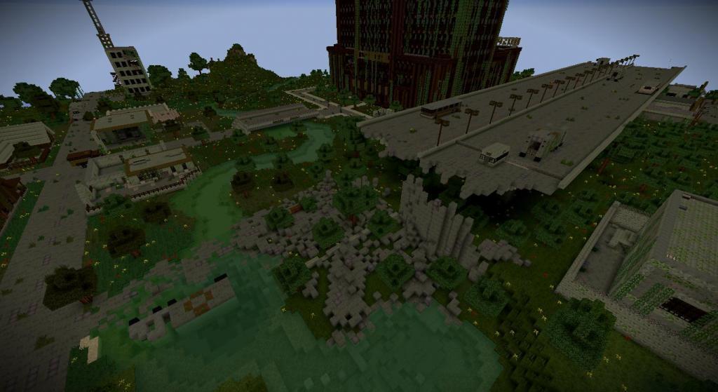 Zombie Apocalypse map for MCPE. New maps and mods 4 Screenshot 3