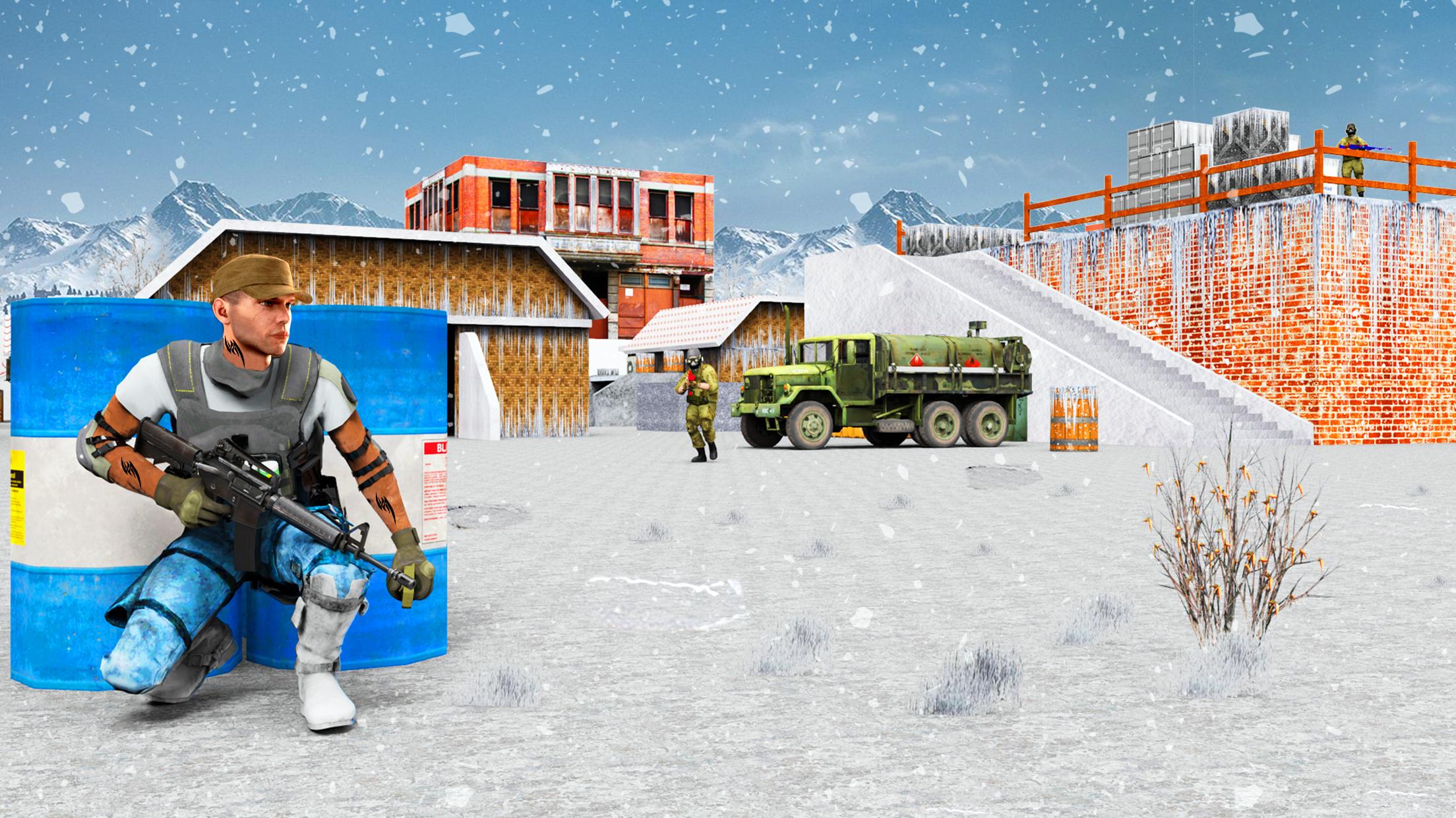 Winter Strike Free Firing battlegrounds FPS GAME 1.02 Screenshot 2