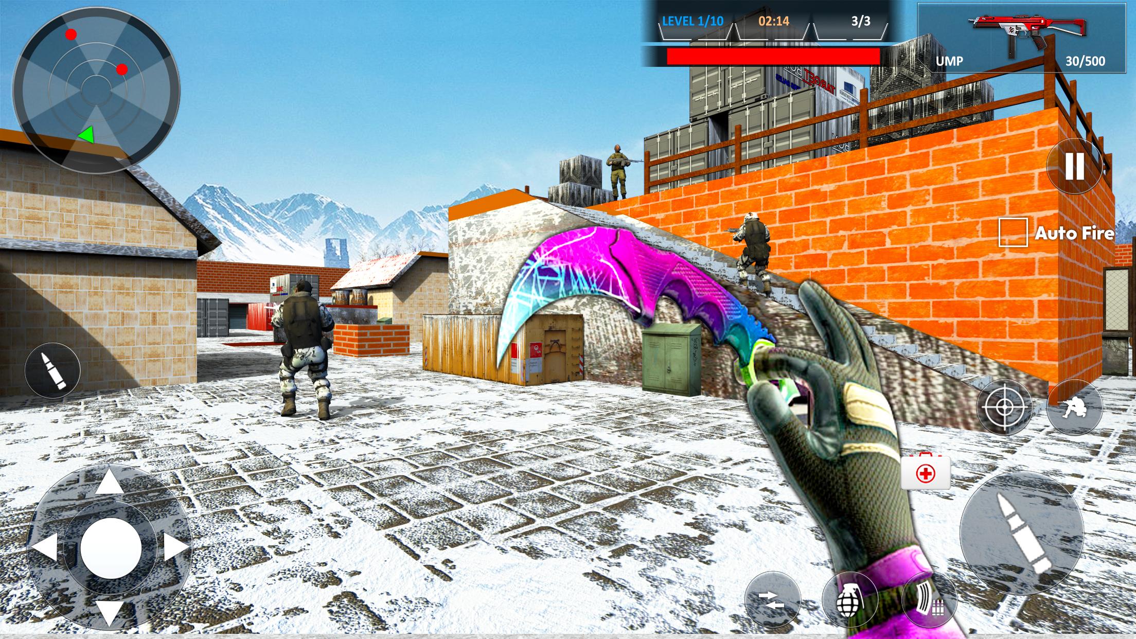 Winter Strike Free Firing battlegrounds FPS GAME 1.02 Screenshot 3