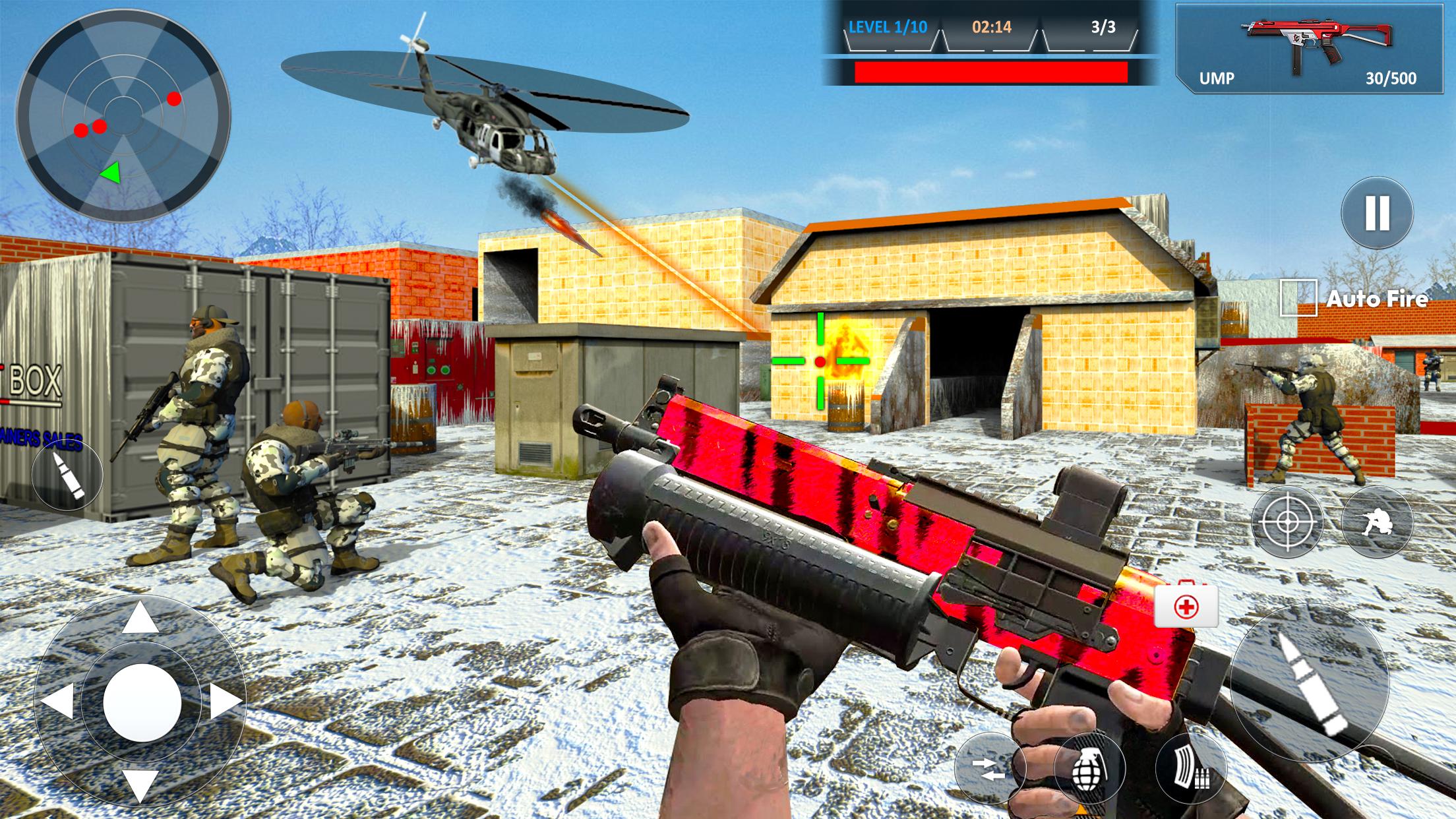 Winter Strike Free Firing battlegrounds FPS GAME 1.02 Screenshot 5