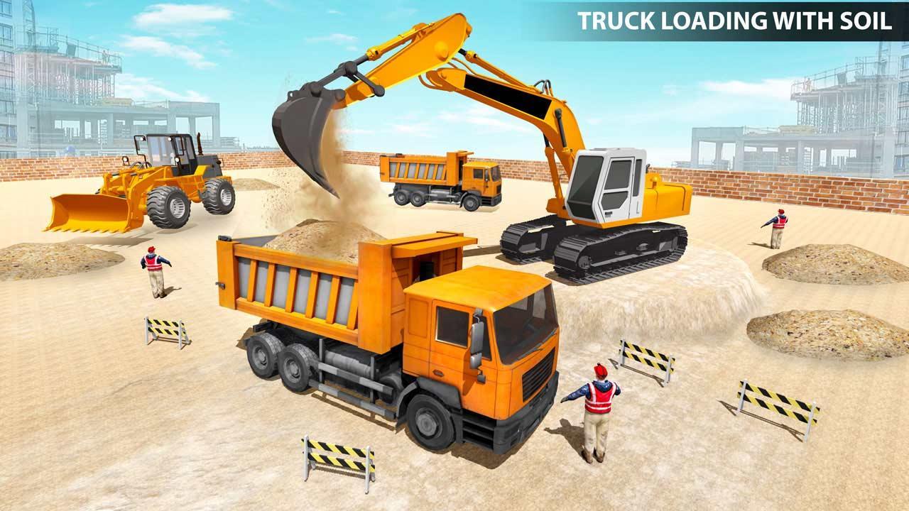 Heavy Sand Excavator Simulator: Road Construction 1.9 Screenshot 1