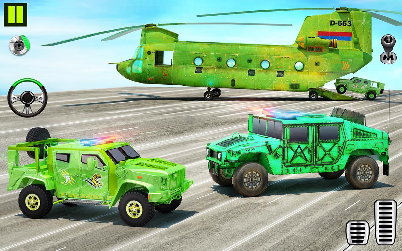 US Army Transporter Plane - Car Transporter Games 1.0.21 Screenshot 12