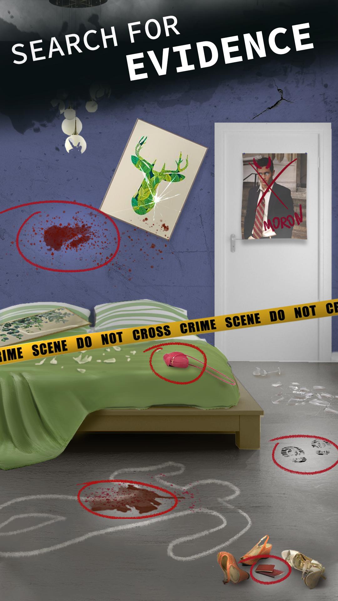 Criminal Stories Detective games with choices 0.2.7 Screenshot 1