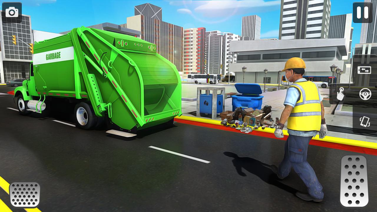 City Trash Truck Simulator: Dump Truck Games 1.29 Screenshot 2