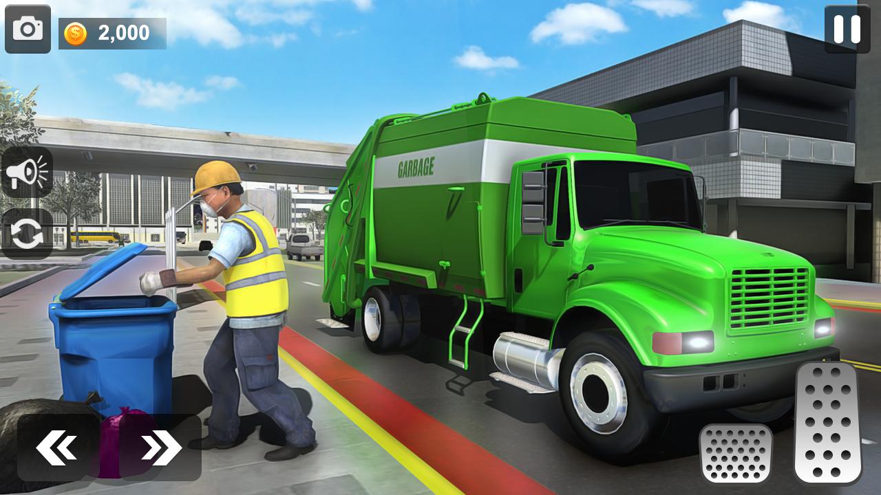 City Trash Truck Simulator: Dump Truck Games 1.29 Screenshot 4