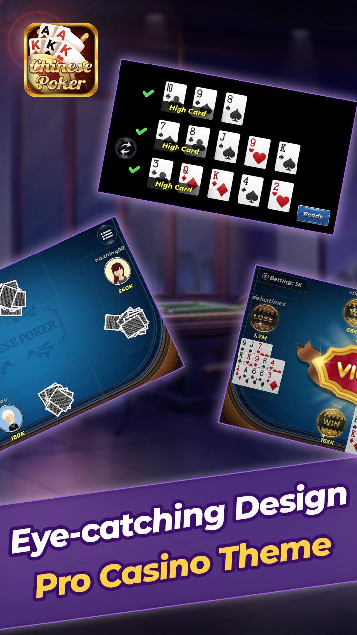 Chinese Poker 1.00 Screenshot 3