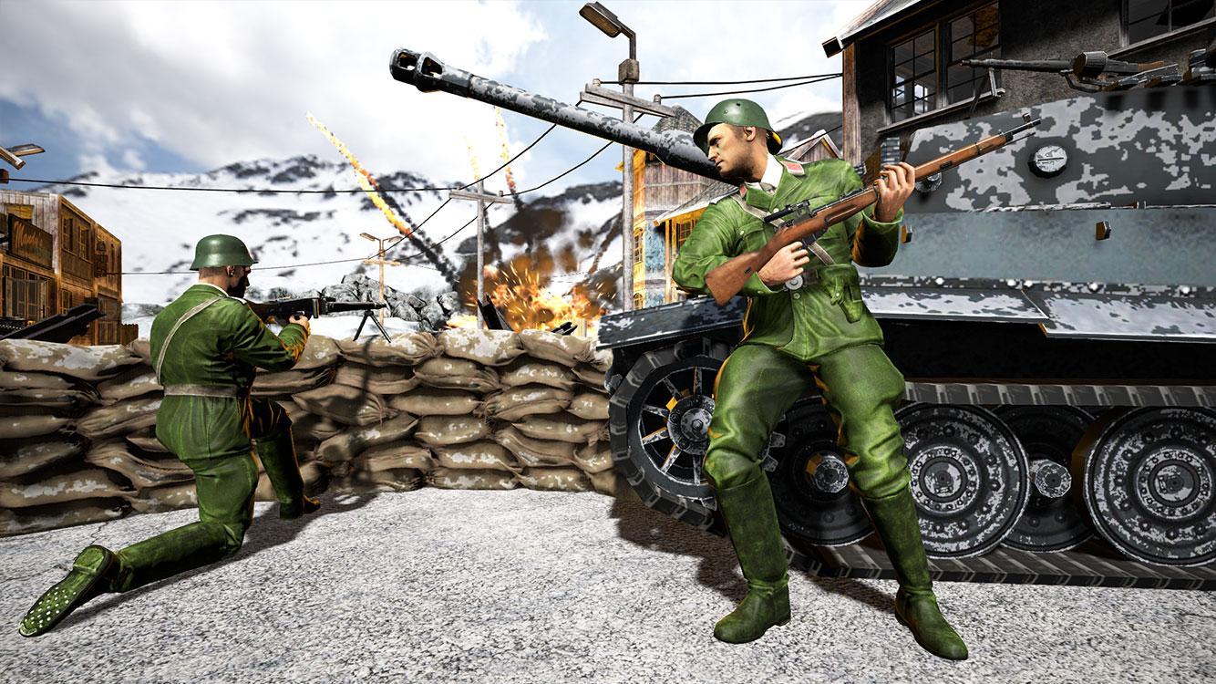 US Commando Gun Strike Free Shooting Games : WW2 5.1 Screenshot 16