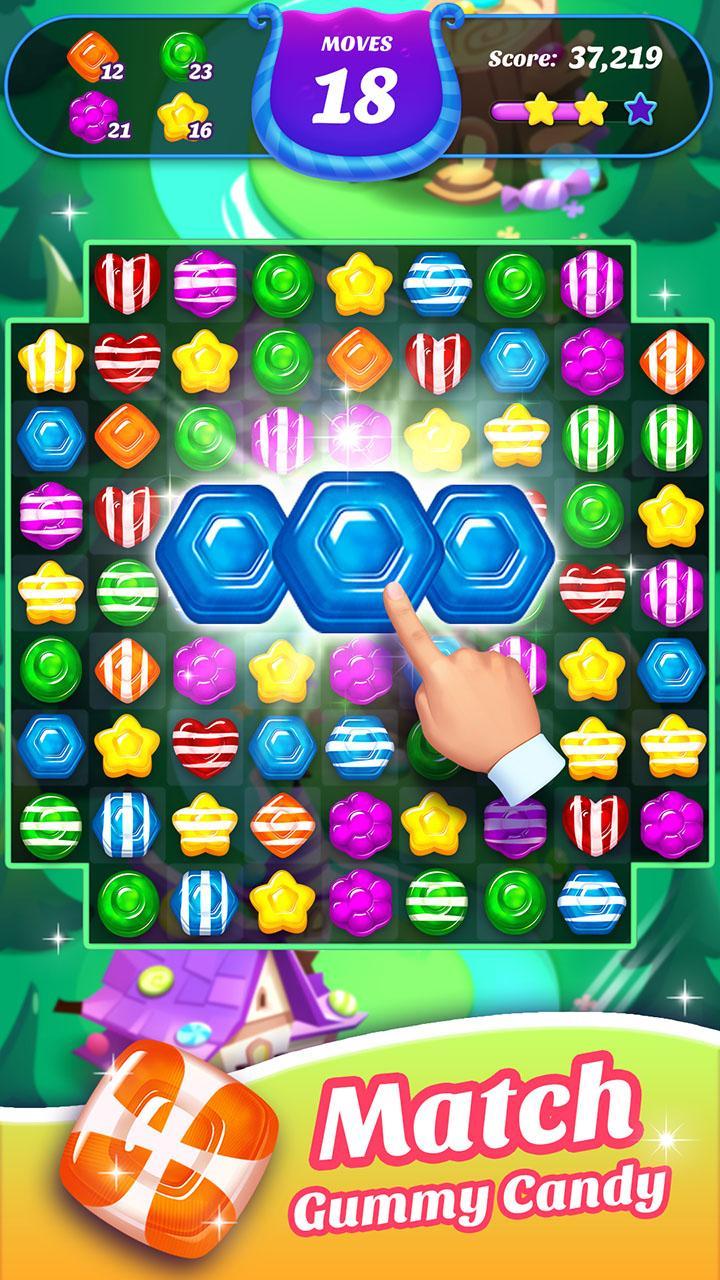 Gummy Candy Blast Free Match 3 Puzzle Game 1.4.3 Screenshot 4