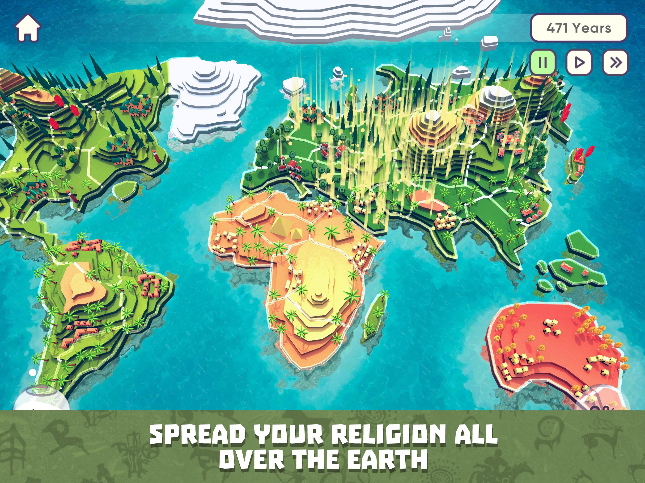 God Simulator. Sandbox strategy game Religion Inc. 1.1.91 Screenshot 10