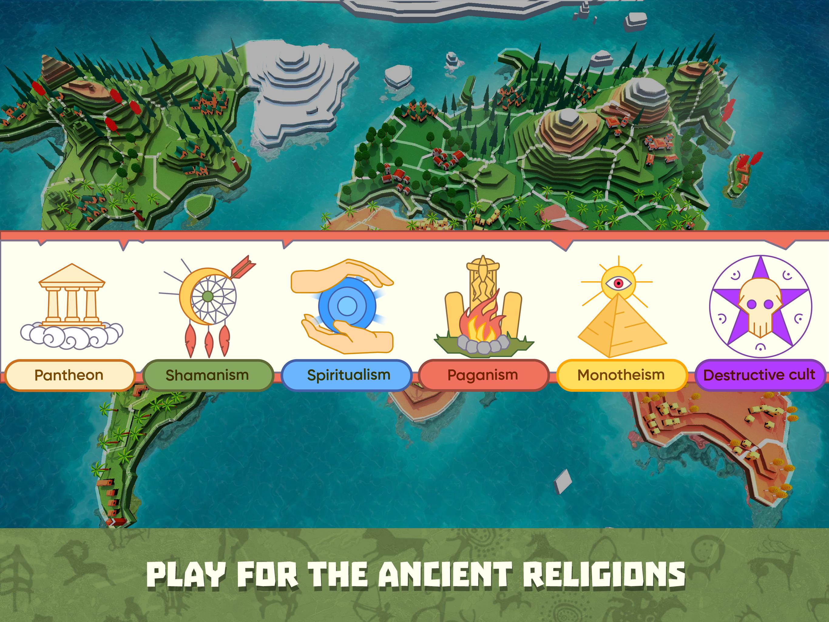 God Simulator. Sandbox strategy game Religion Inc. 1.1.91 Screenshot 15