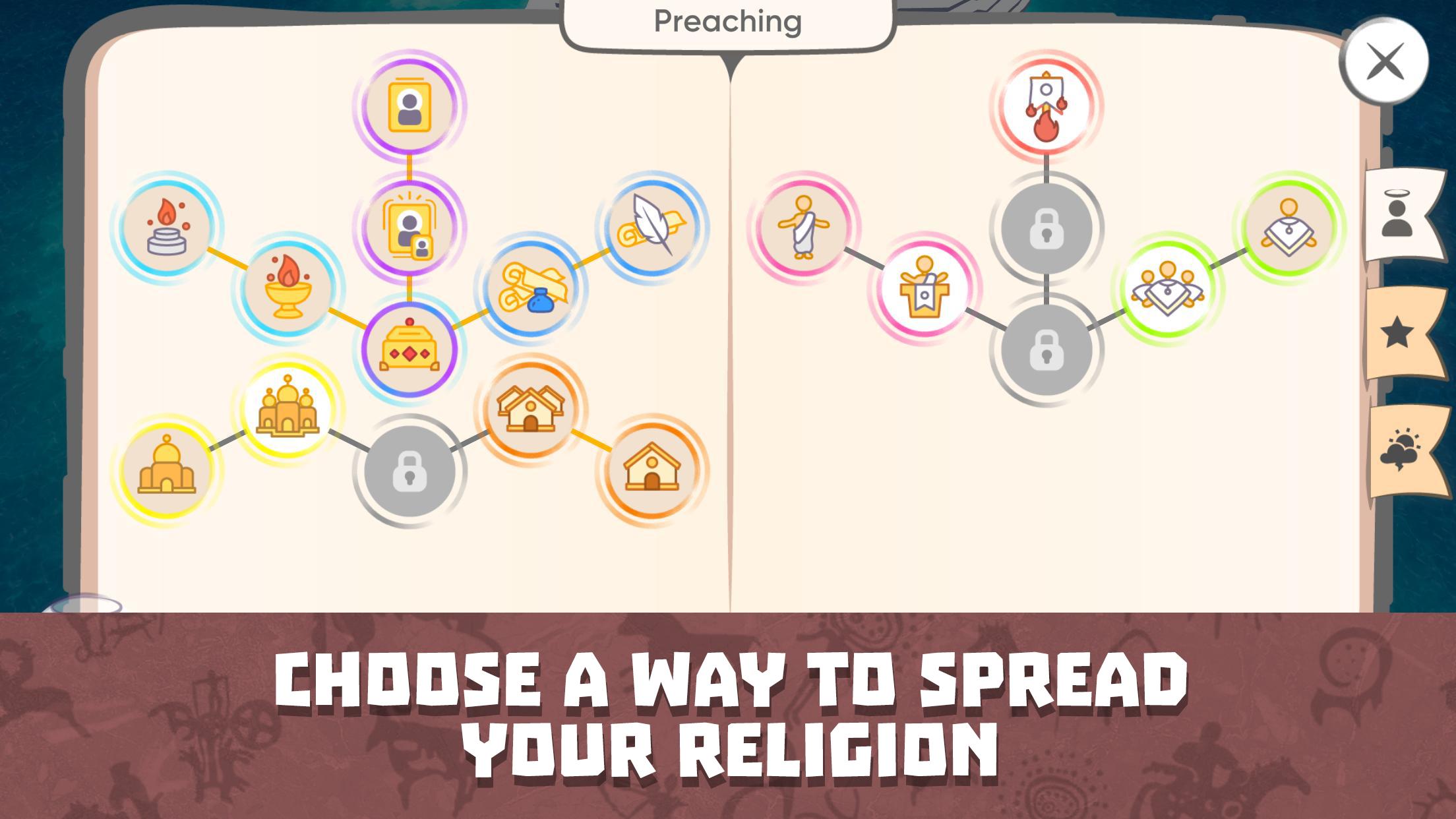 God Simulator. Sandbox strategy game Religion Inc. 1.1.91 Screenshot 6