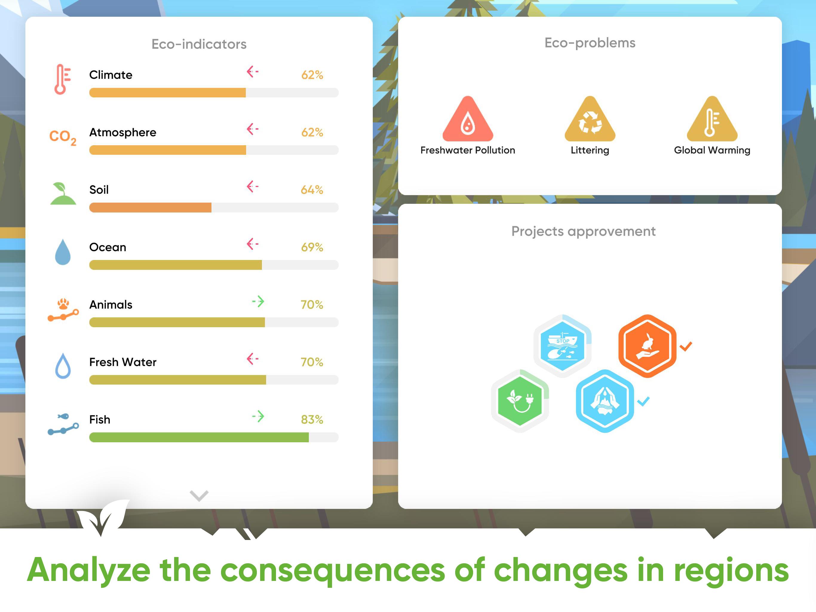 Save Earth.Offline ecology strategy learning game 1.2.016 Screenshot 15