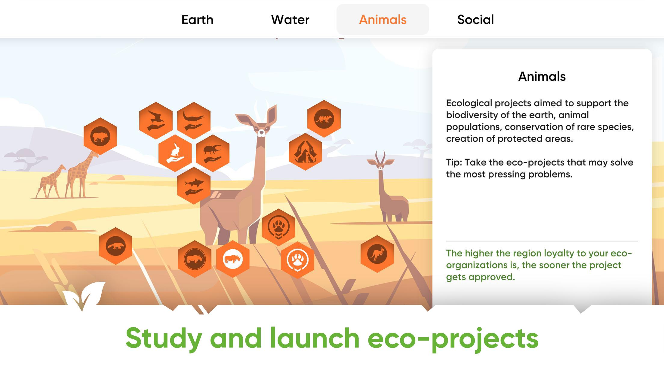 Save Earth.Offline ecology strategy learning game 1.2.016 Screenshot 2