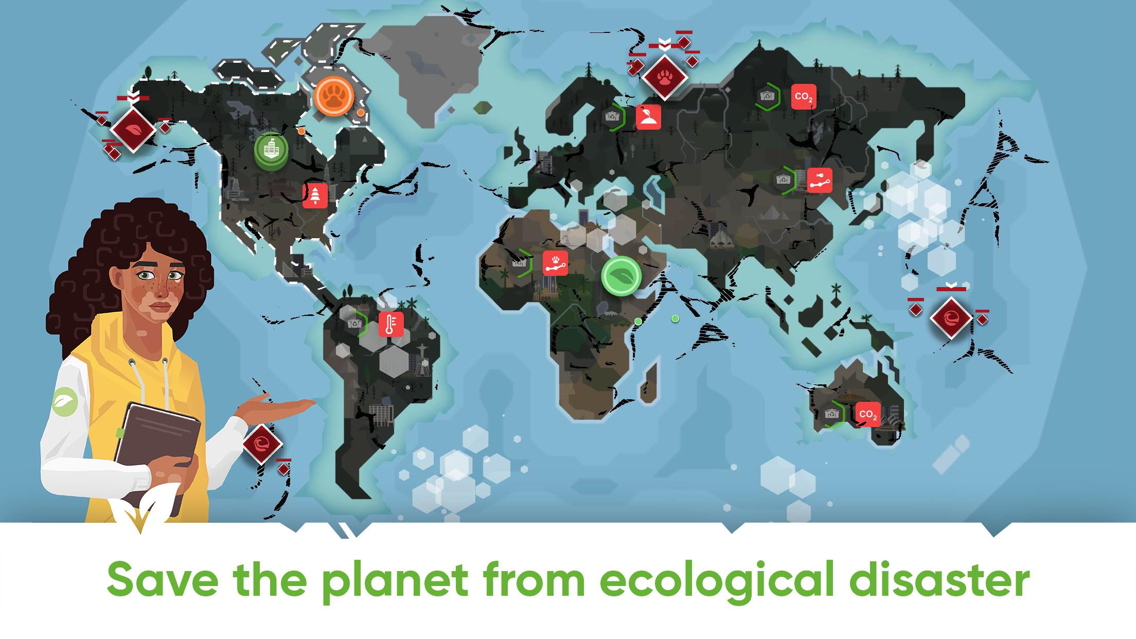 Save Earth.Offline ecology strategy learning game 1.2.016 Screenshot 4