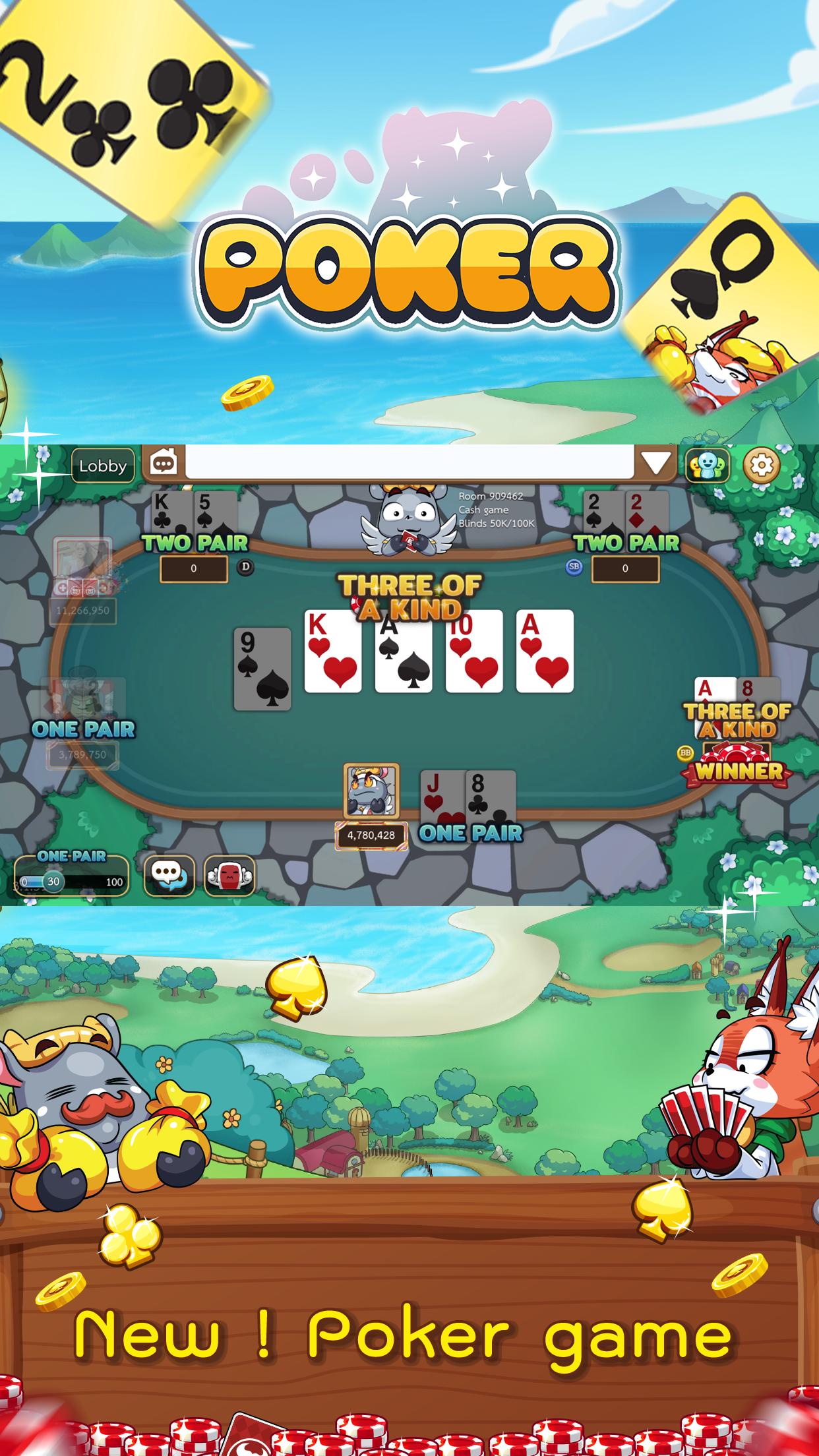 Dummy & Toon Poker Texas slot Online Card Game 3.4.691 Screenshot 10