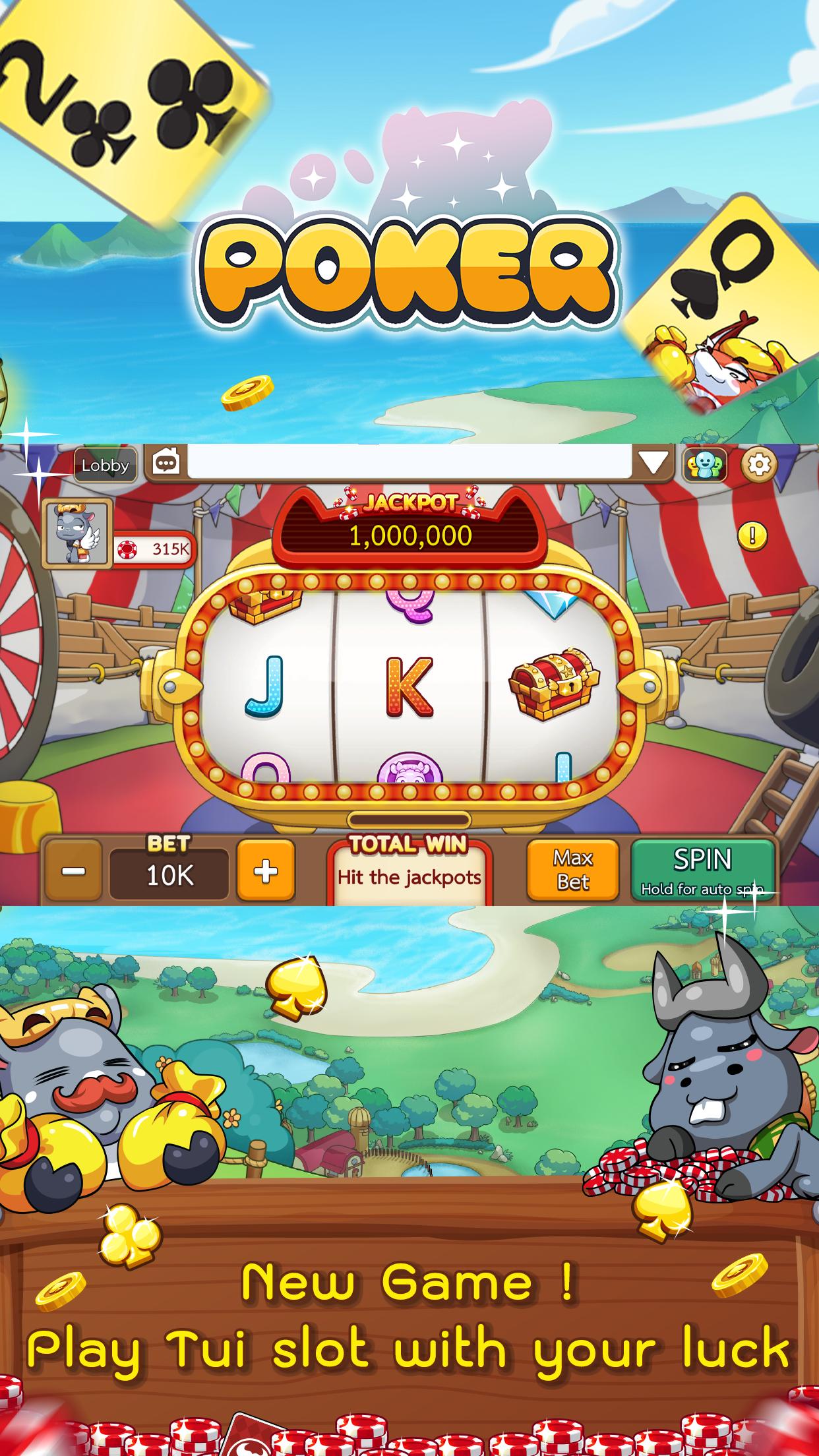 Dummy & Toon Poker Texas slot Online Card Game 3.4.691 Screenshot 11