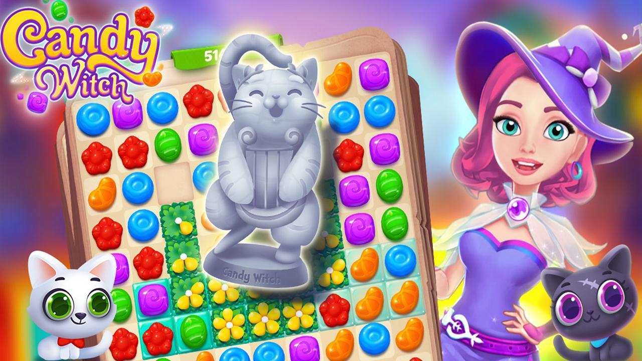 Candy Witch Match 3 Puzzle Free Games 15.8.5009 Screenshot 13