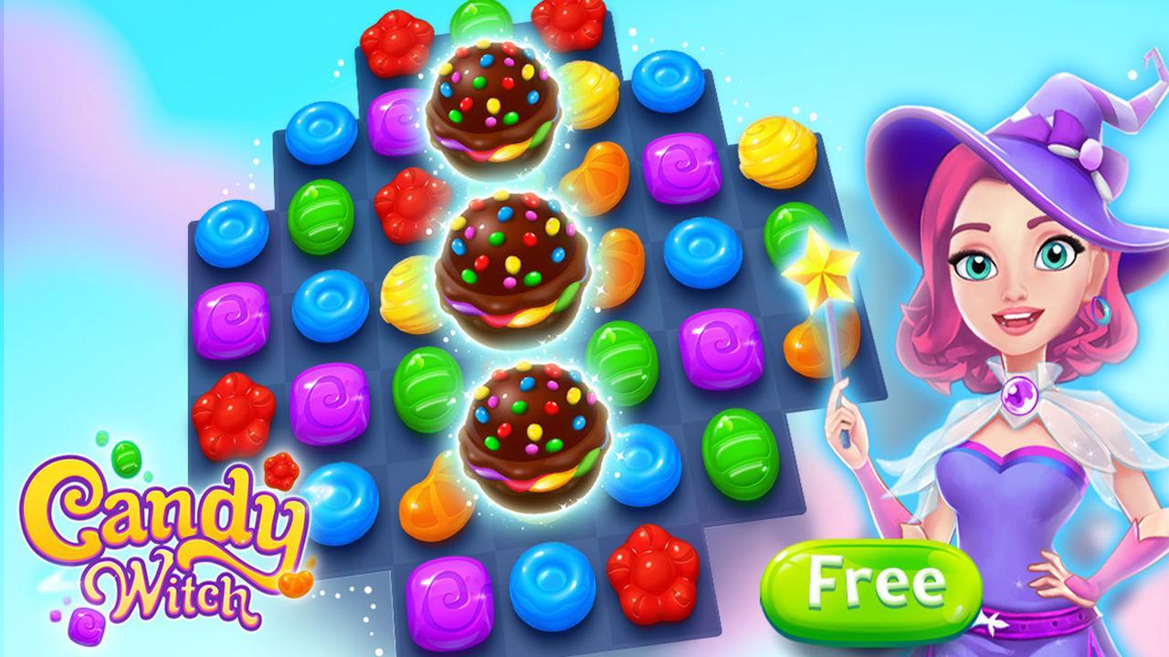 Candy Witch Match 3 Puzzle Free Games 15.8.5009 Screenshot 15