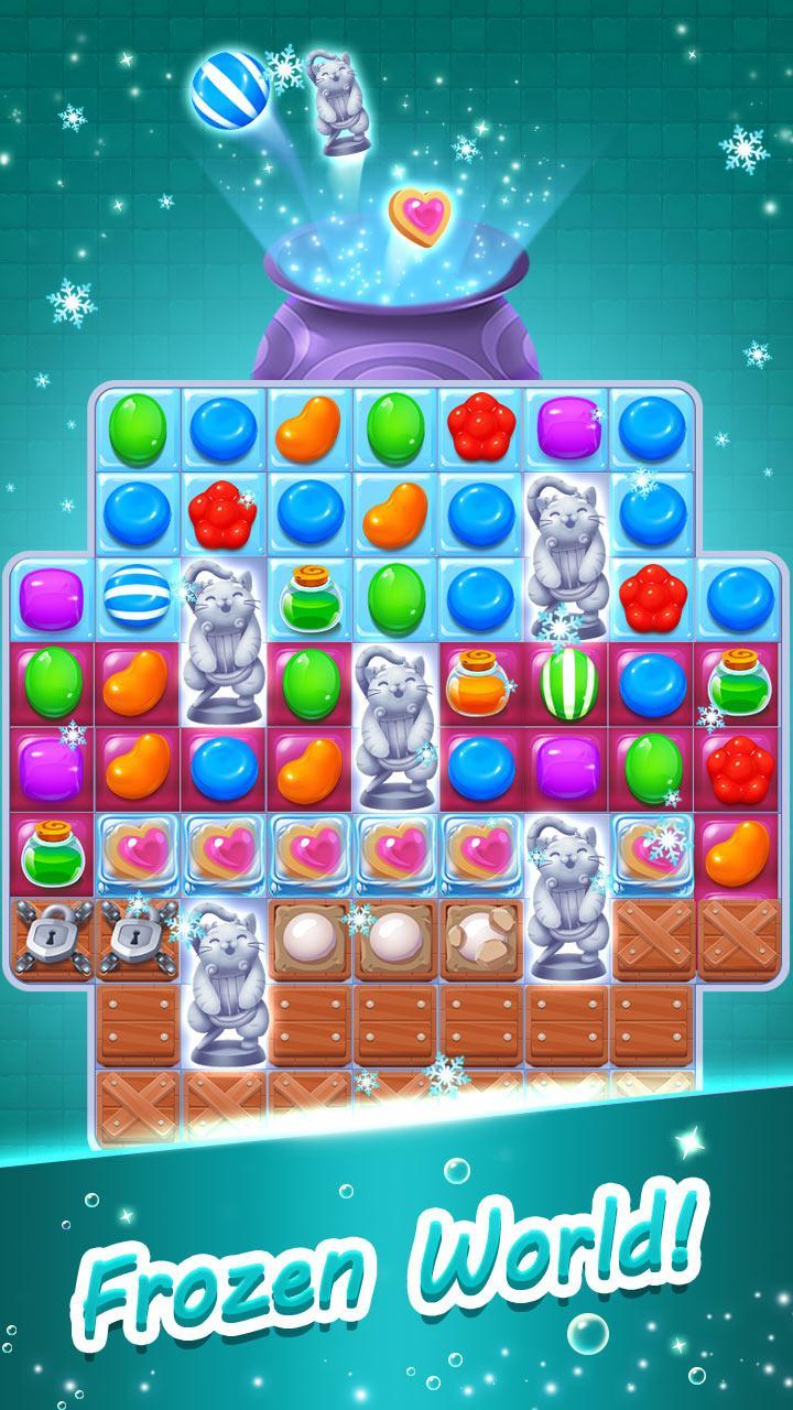 Candy Witch Match 3 Puzzle Free Games 15.8.5009 Screenshot 3