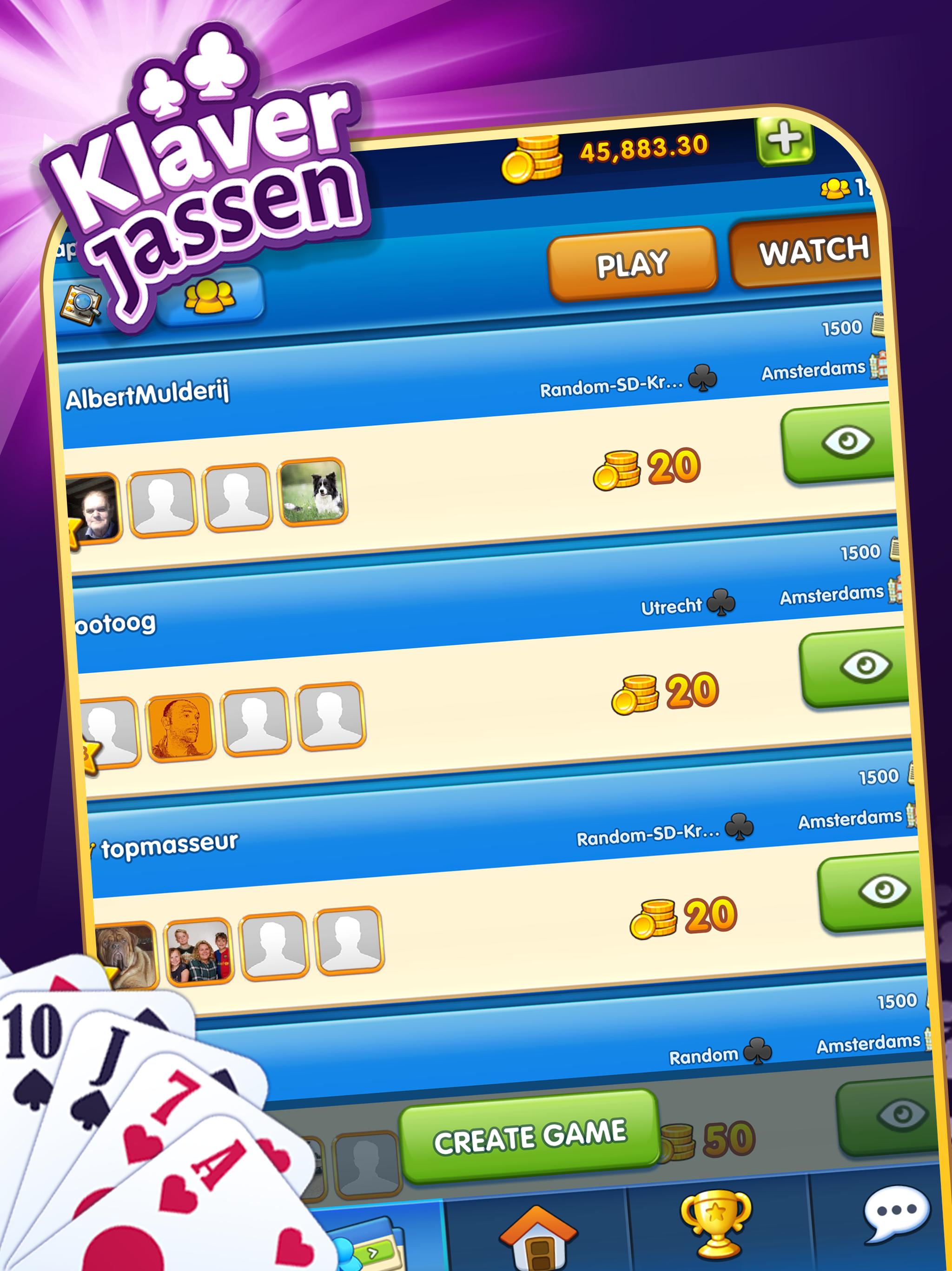 GamePoint Klaverjassen – Free Card Game! 1.175.24196 Screenshot 9
