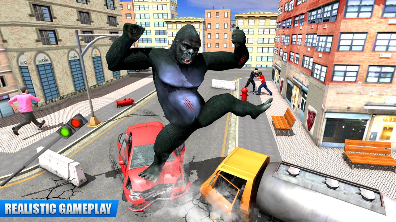 City Gorilla Destruction: New Gorilla Games 1.6 Screenshot 13