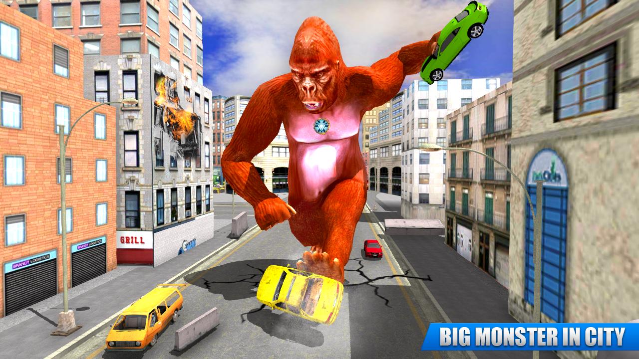 City Gorilla Destruction: New Gorilla Games 1.6 Screenshot 14