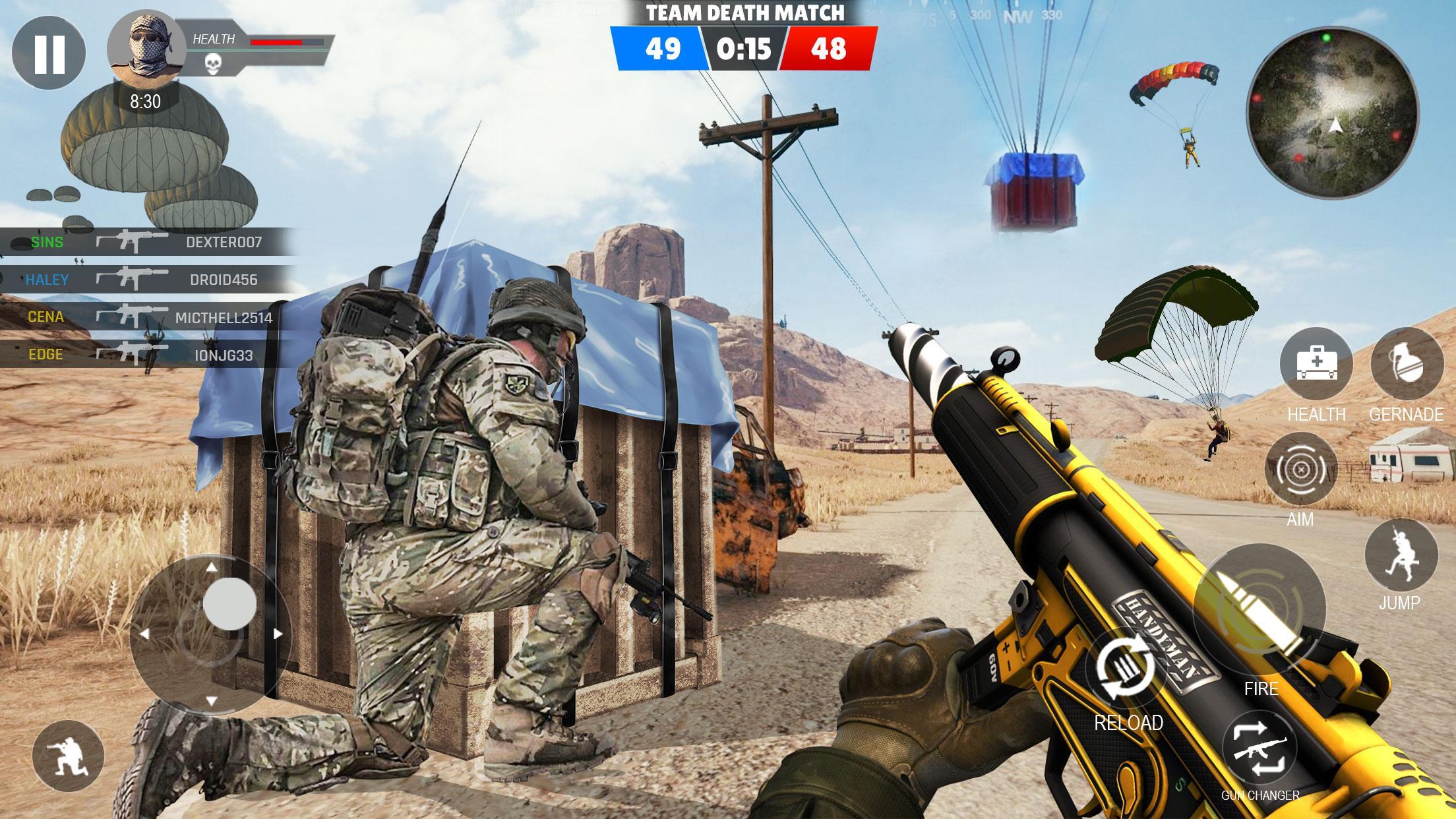 Modern Cover Hunter Multiplayer 3D team Shooter 1.7 Screenshot 14