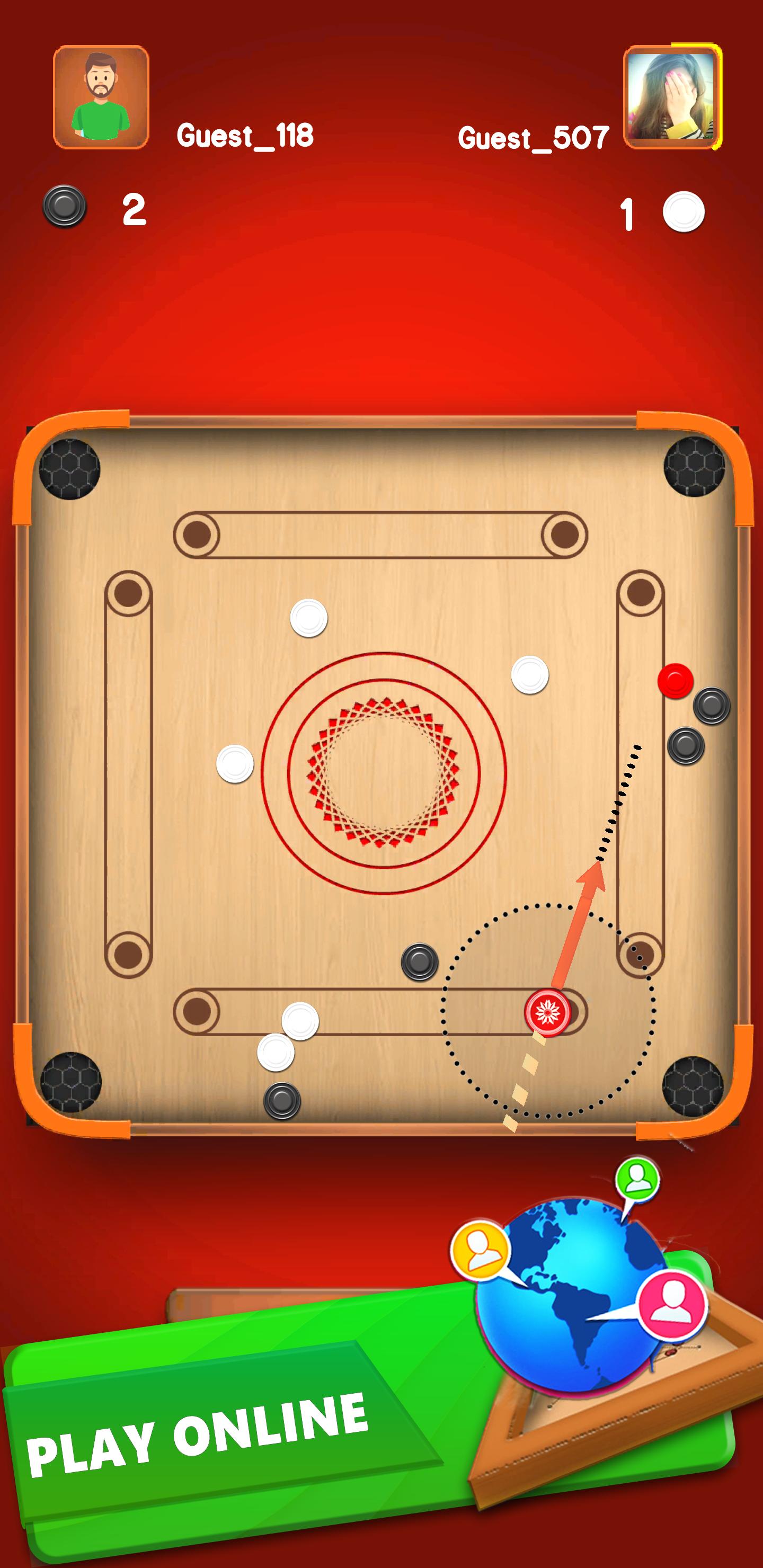 Carrom Star Multiplayer Carrom board game 1.1 Screenshot 3