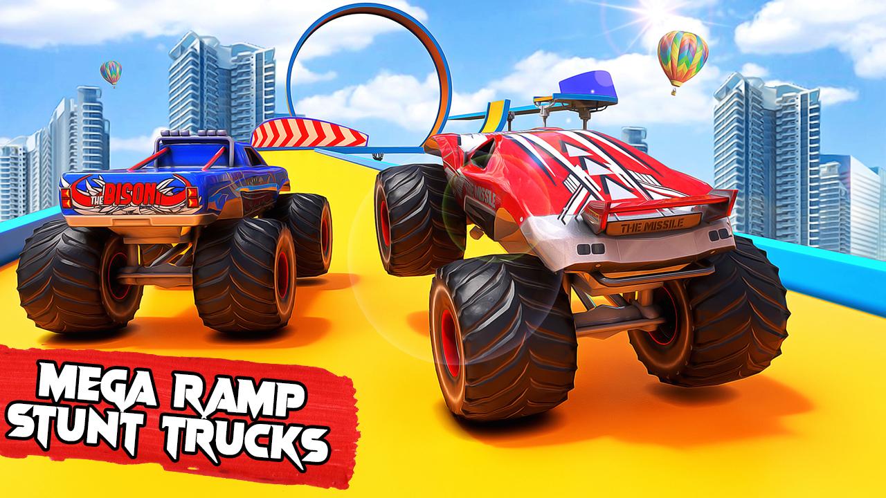 Top Monster Truck Stunts: Free Car Racing Games 3.5 Screenshot 1