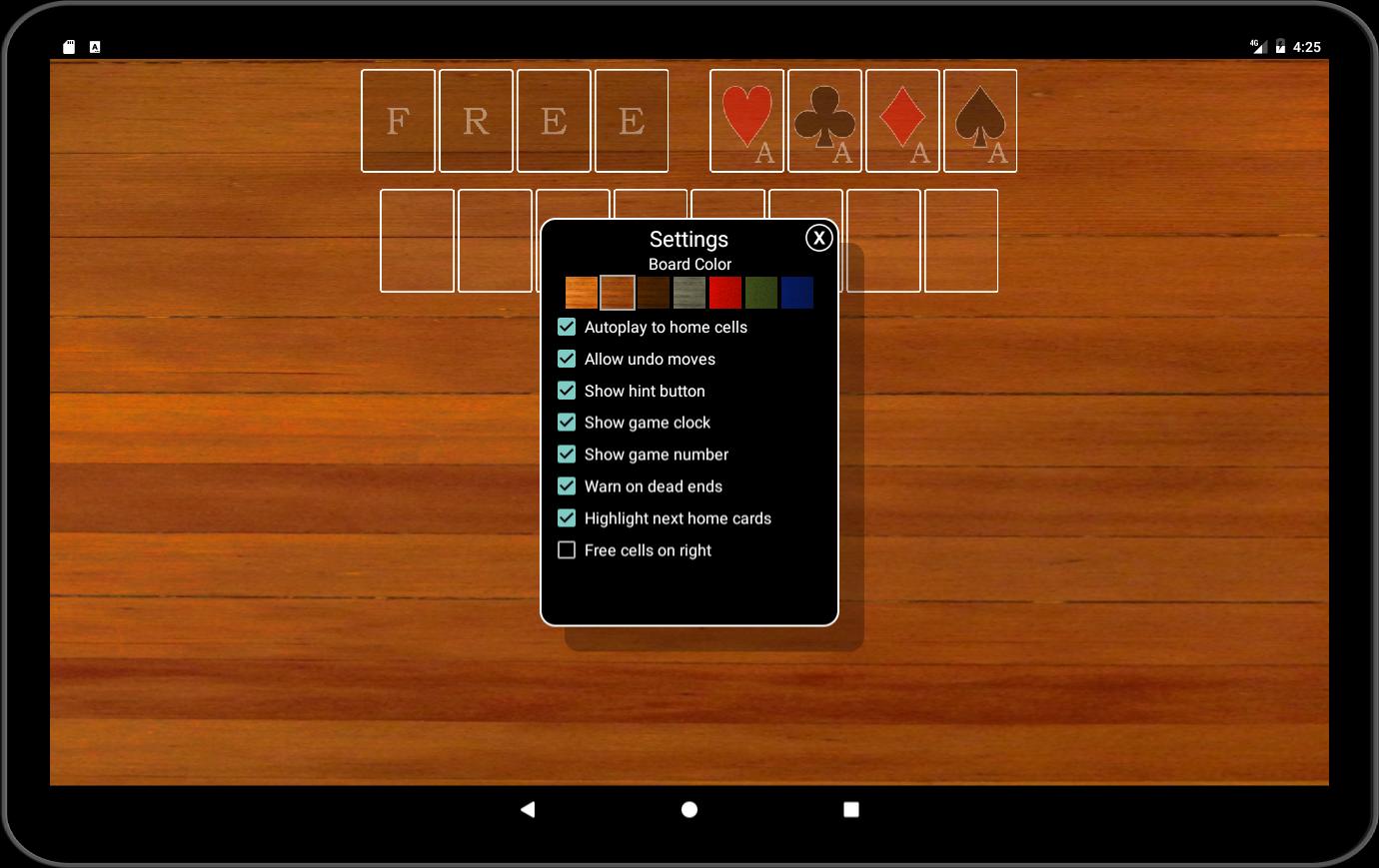 FreeCell Forever 1.1 Screenshot 12
