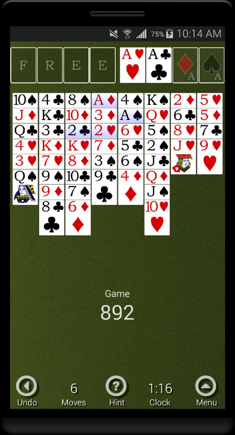 FreeCell Forever 1.1 Screenshot 2