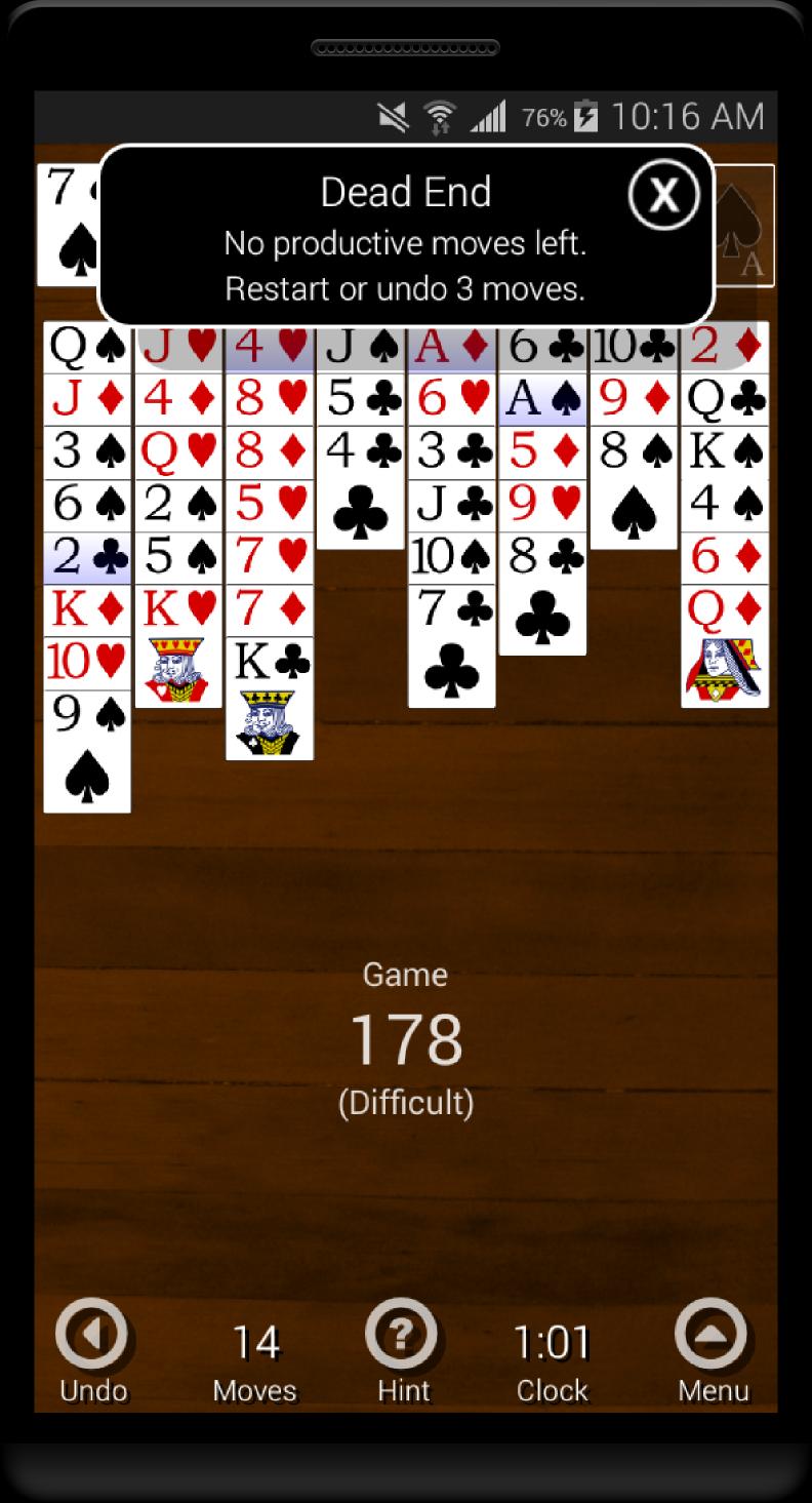 FreeCell Forever 1.1 Screenshot 3