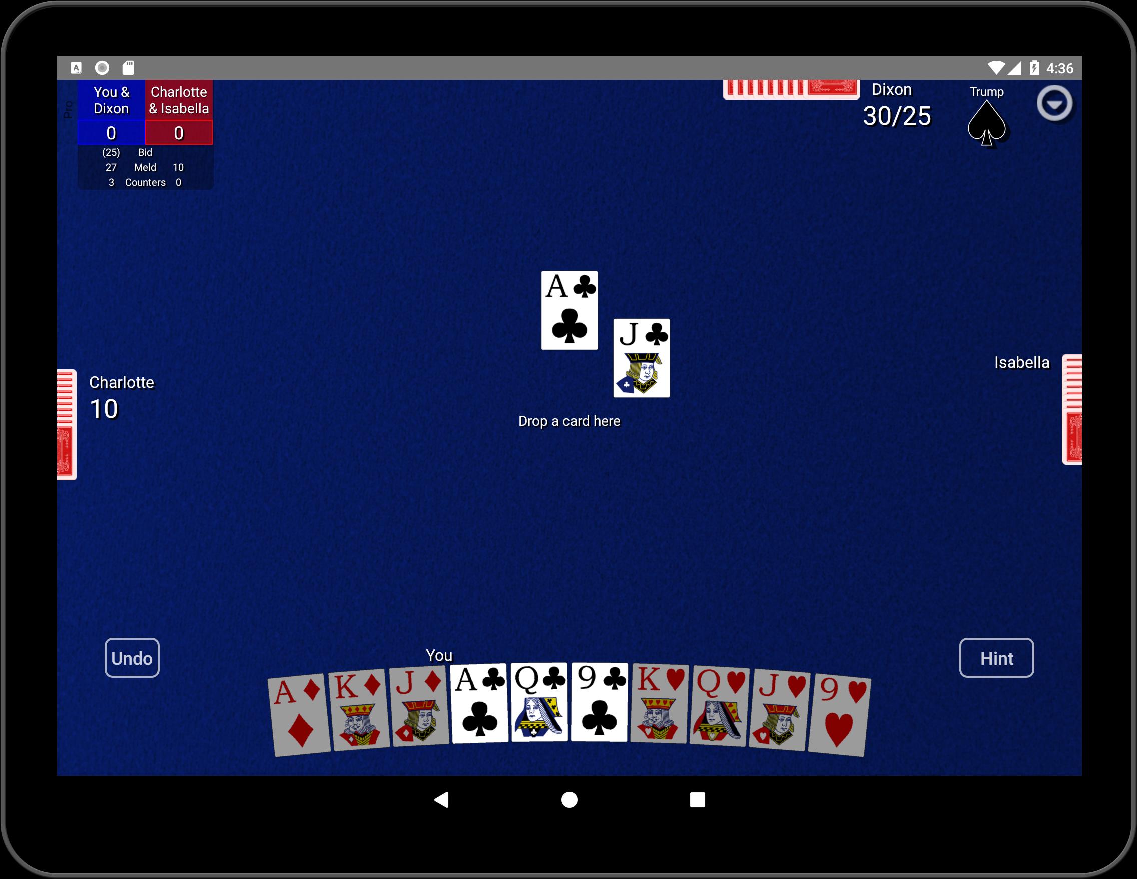 Pinochle Classic 1.9 Screenshot 15