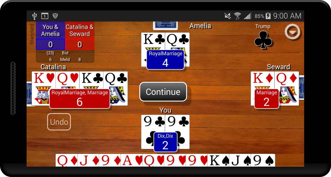 Pinochle Classic 1.9 Screenshot 6