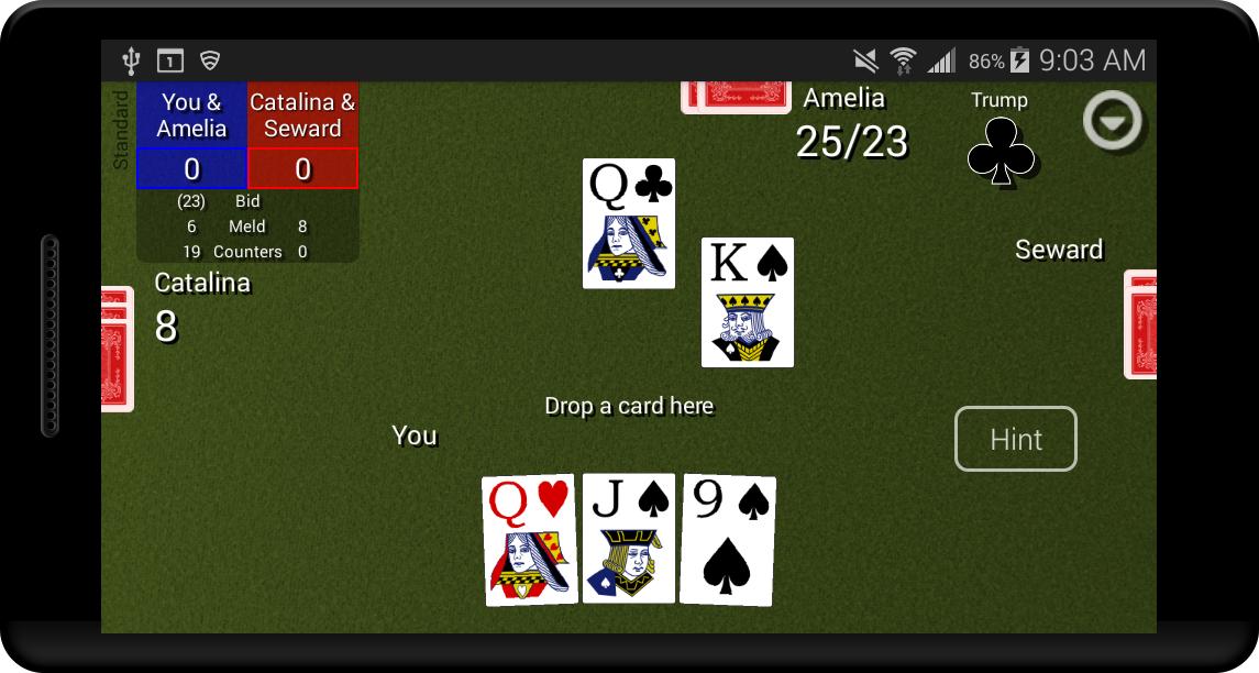 Pinochle Classic 1.9 Screenshot 7