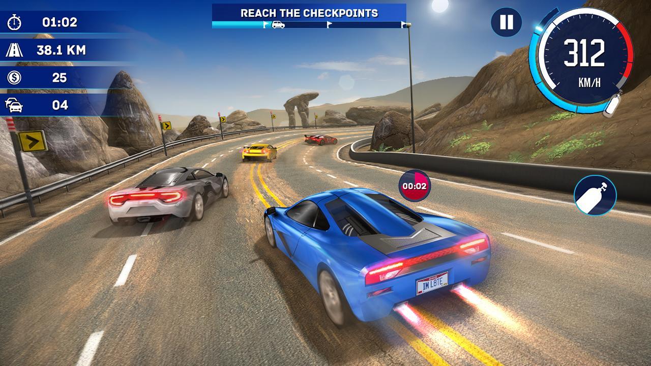 Fast Car Traffic Racing Games 2021:Free Car games 2.2.4 Screenshot 1