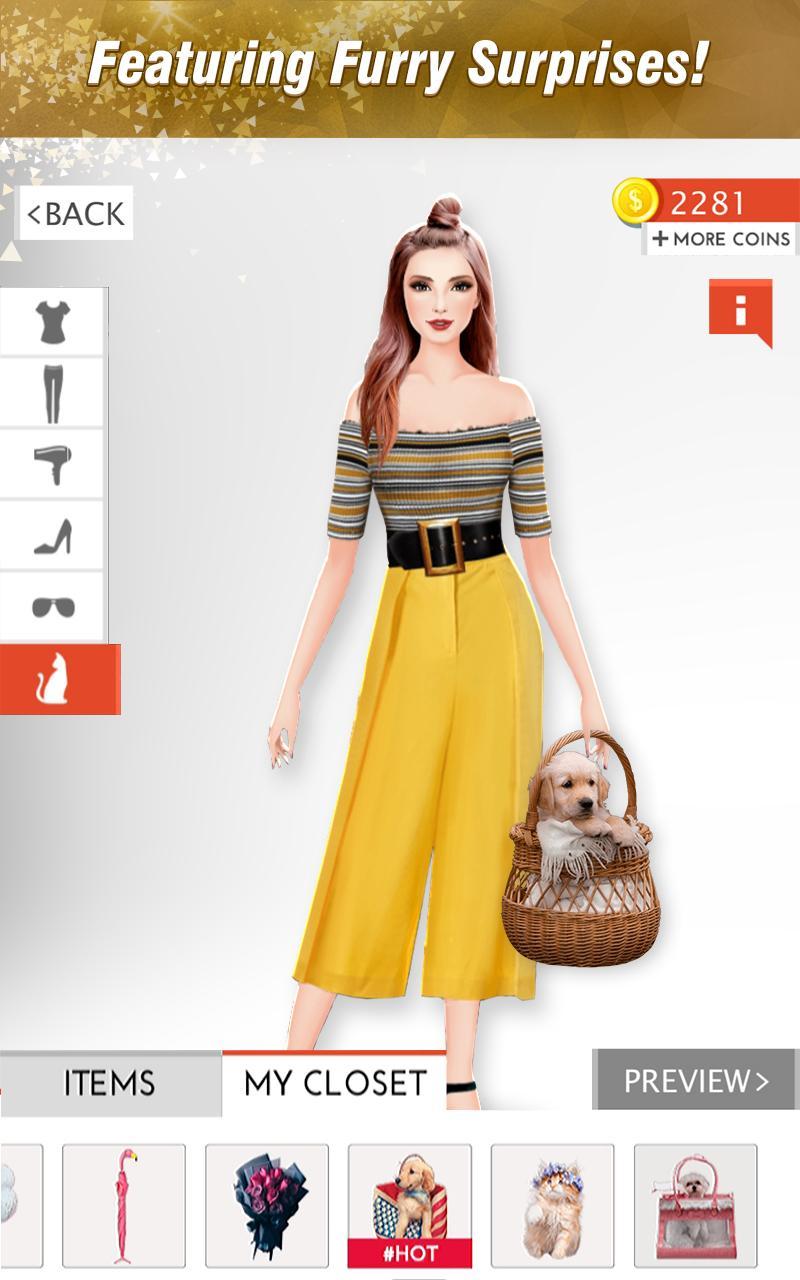 International Fashion Stylist - Dress Up Studio 4.7 Screenshot 15