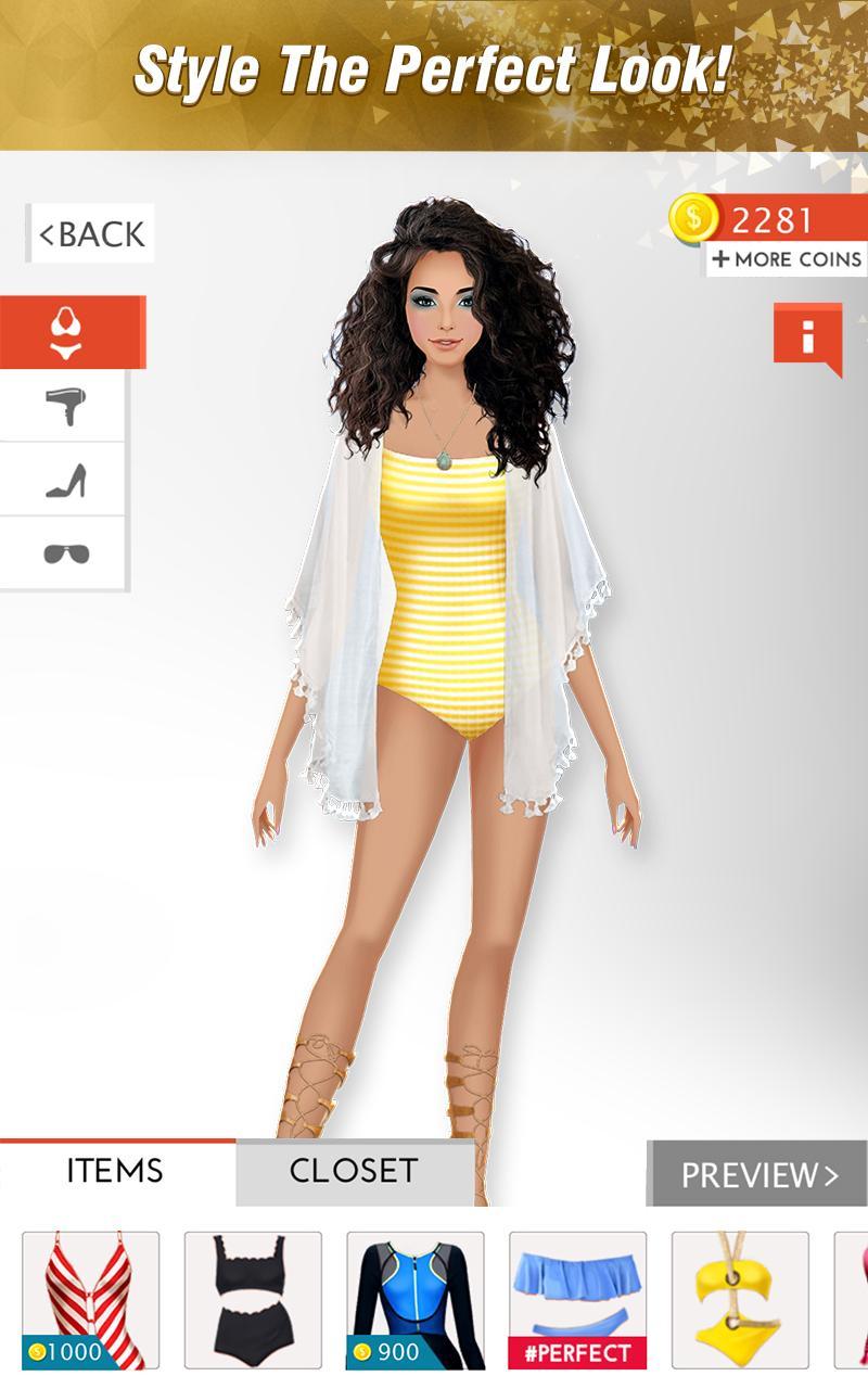 International Fashion Stylist - Dress Up Studio 4.7 Screenshot 16