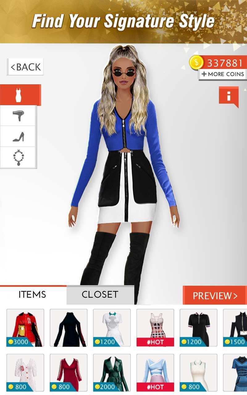 International Fashion Stylist - Dress Up Studio 4.7 Screenshot 20