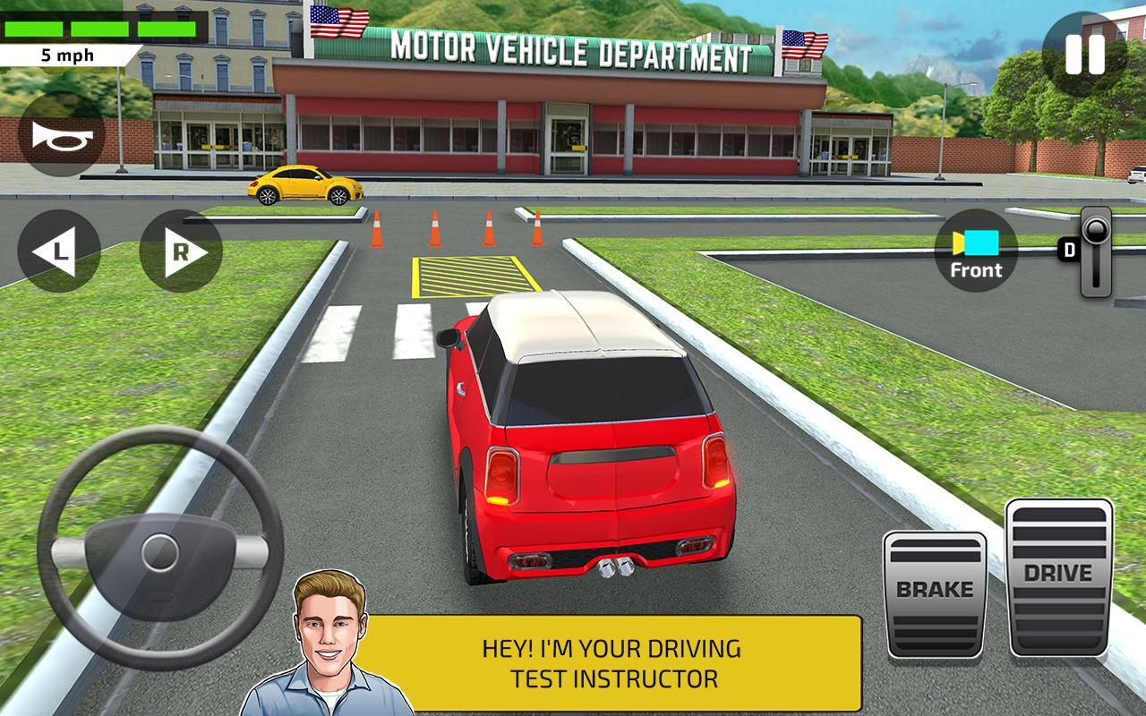 City Car Driving & Parking School Test Simulator 2.9 Screenshot 1