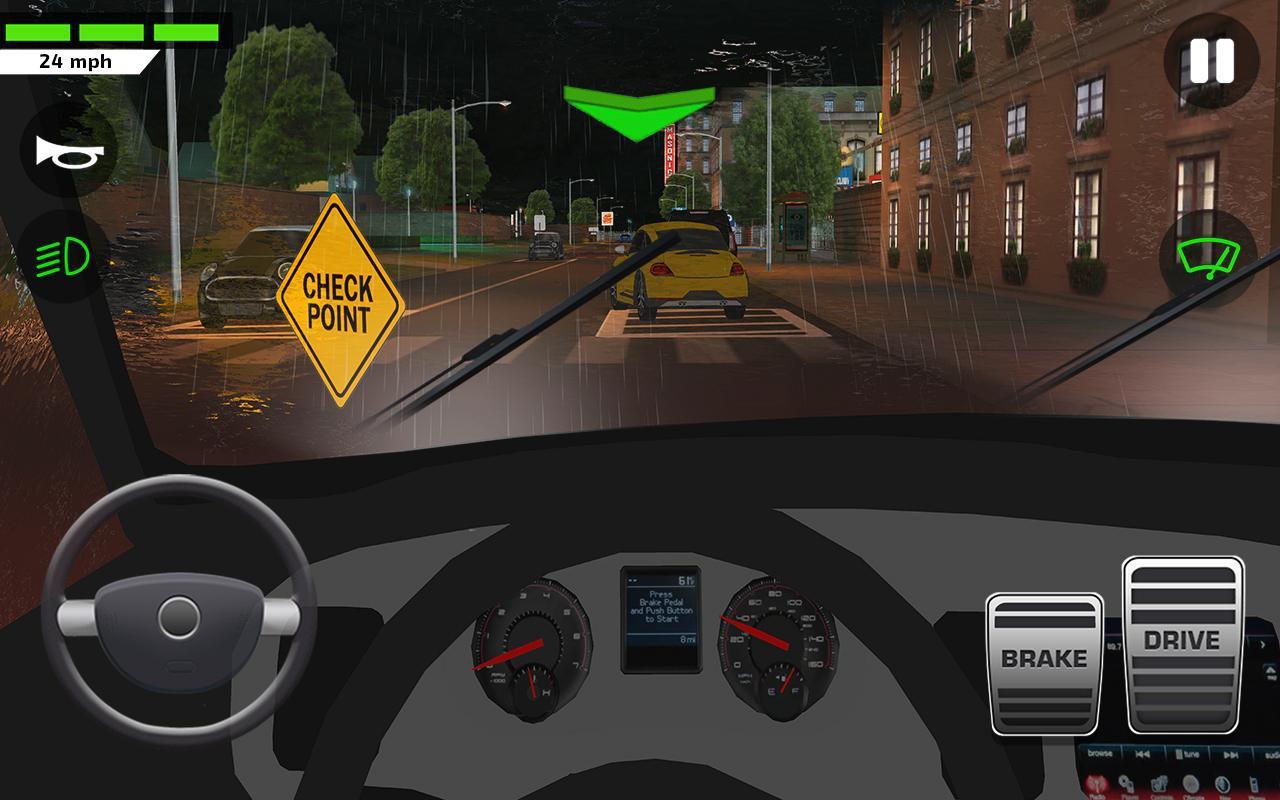 City Car Driving & Parking School Test Simulator 2.9 Screenshot 14