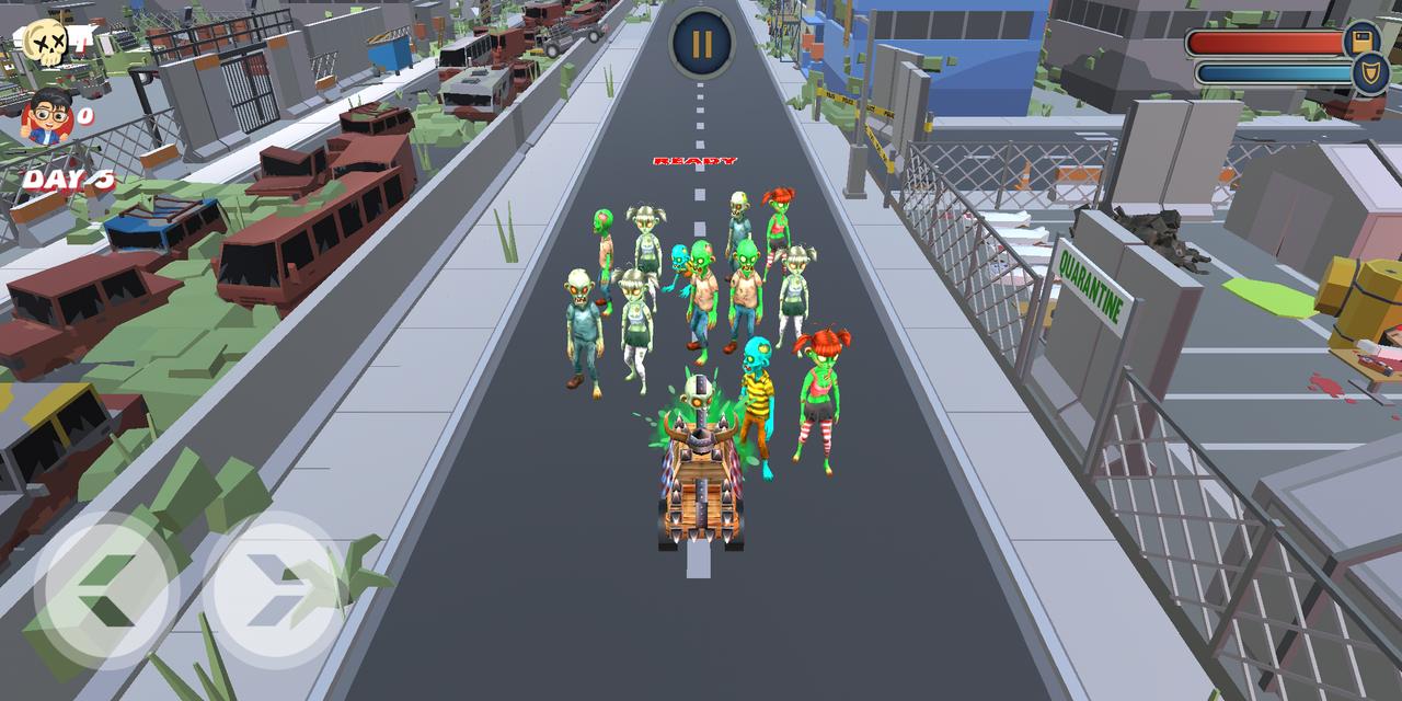 Zombieland Rush : Apocalypse Roadkill 3D 1.2.6 Screenshot 1