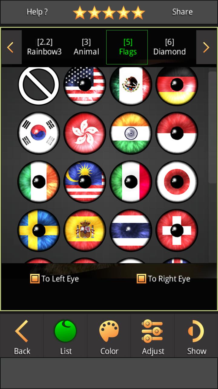 FoxEyes - Change Eye Color by Real Anime Style 2.9.1.1 Screenshot 11